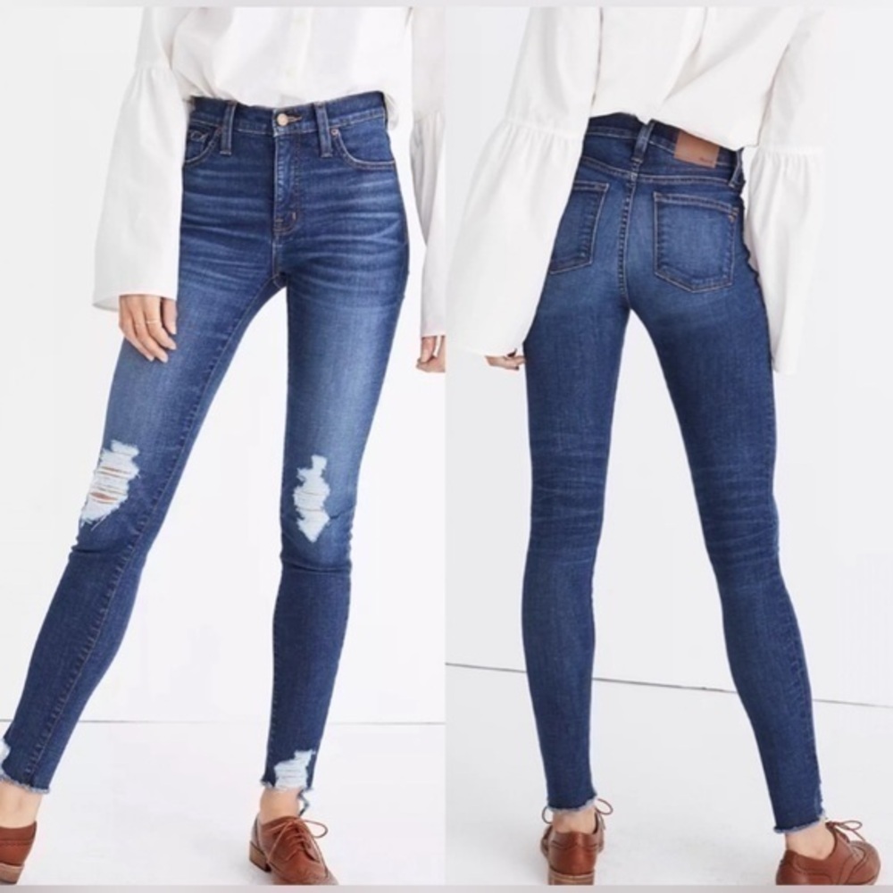 UEC MADEWELL 9” HIGH RISE SKINNY SZ 27